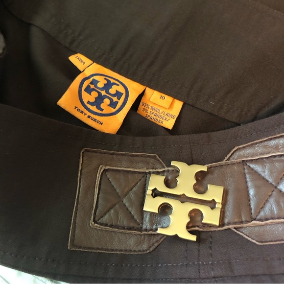 Brown Tory Burch Pencil Skirt - Picture 7 of 10